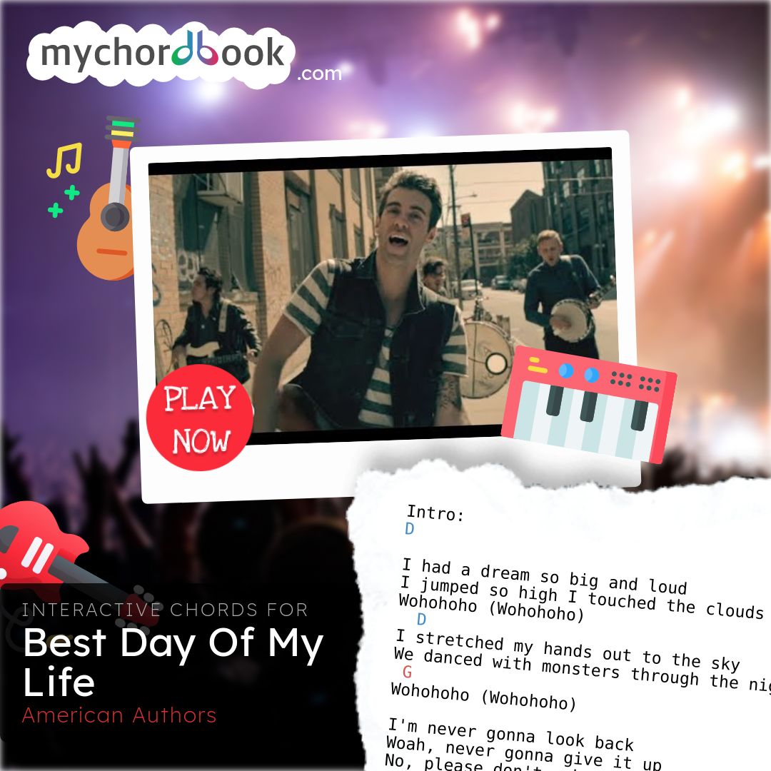 American Authors - Best Day Of My Life Chords