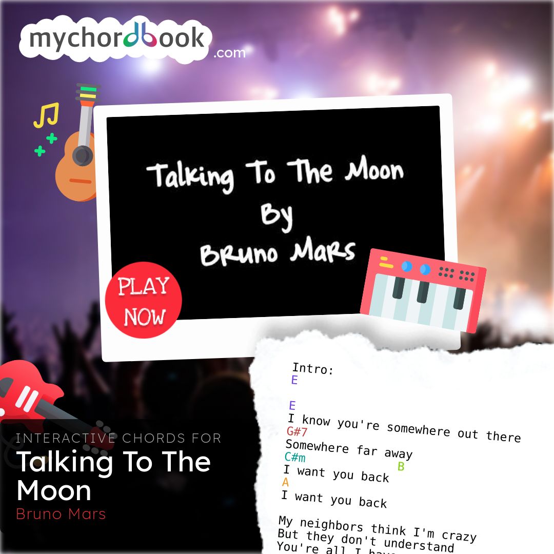 Bruno mars talking to the moon lyrics