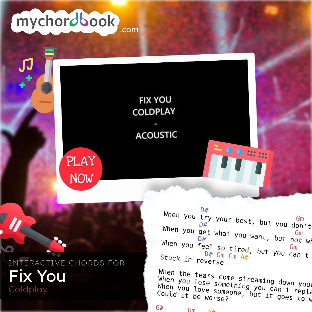 Coldplay - Fix You Chords