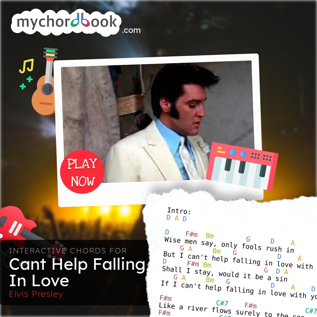 Elvis Presley - Cant Help Falling In Chords