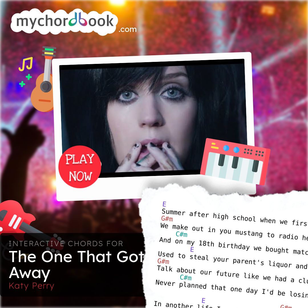 Katy Perry The One That Got Away Chords