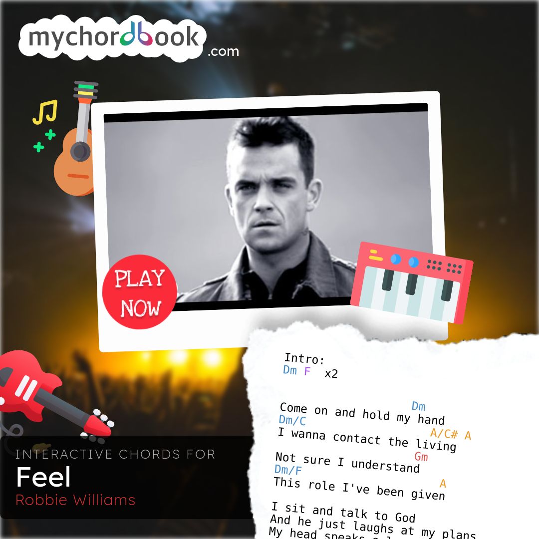 Robbie Williams Feel Chords